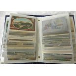 POST CARD ALBUM INCLUDING NOVELTY, SCOTTISH,