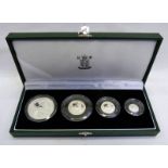 BRITANNIA COLLECTION OF 4 COIN 2005 SILVER PROOF SET