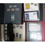 4 ALBUMS WITH VARIOUS FIRST DAY COVERS,