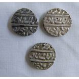3 INDIAN GOBINDSHAHI RUPEES OF THE SIKH EMPIRE,