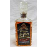 1 BOTTLE WHITE HEATHER DE LUXE BLENDED WHISKY - 75CL,