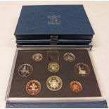 3 ROYAL MINT PROOF COIN COLLECTIONS 1982,