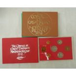 THREE ELIZABETH II PROOF SETS: 1973,