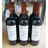 6 BOTTLES GULBANIS SYRAH 2011 DRY RED WINE - 75CL,