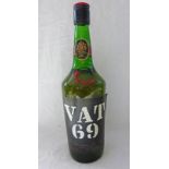 1 BOTTLE VAT 69 BLENDED WHISKY - 26 2/3 FL OZS,