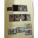 A COLLECTION OF CHRISTMAS STAMPS IN ONE ALBUM 1976-1979