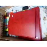 4 STAMP ALBUMS, VARIOUS LOOSE STAMPS ETC INCLUDING AUSTRALIA,