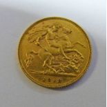 1913 GEORGE V HALF SOVEREIGN