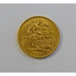 1913 GEORGE V HALF SOVEREIGN