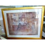 GILT FRAMED CLASSICAL PICTURE,