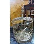 WOODEN BIRD CAGE