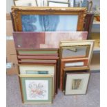 A LARGE SELECTION OF FRAMED PRINTS & PICTURES