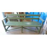 WOODEN GARDEN SEAT