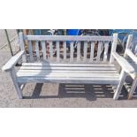 WOODEN GARDEN SEAT