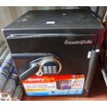 SENTRY SAFE 1.6 CU AND FIRE SAFE Condition Report: model no csw 4747.