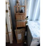 UPLIGHTERS, EASEL, CLOTHES RAILS ,