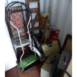 LADDER, TOOLS, WINE RACK,