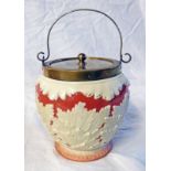 LOCKE & CO WORCESTER BISCUIT BARREL