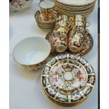 ROYAL CROWN DERBY IMARI PATTERNED TEA SET,