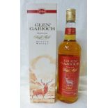 1 BOTTLE GLEN GARIOCH SINGLE MALT WHISKY. DISTILLED 1984. 70CL, 40% VOLUME IN BOX.