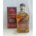 1 BOTTLE OF CARDHU 12 YEAR OLD SINGLE MALT WHISKY IN CARTON, 70CL,