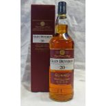 1 BOTTLE GLEN DEVERON 20 YEAR OLD ROYAL BURGH COLLECTION SINGLE MALT WHISKY - 1 LITRE,