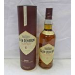 1 BOTTLE GLEN DEVERON 10 YEAR OLD SINGLE MALT WHISKY, DISTILLED 1998, 70CL 40% VOL,