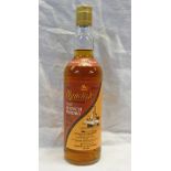 1 BOTTLE CLYNELISH 12 YEAR OLD FINEST MALT WHISKY WITH 2 - TONE LABEL, 70CL,