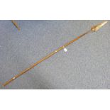 AFRICAN HARDWOOD SPEAR 175 CM LONG