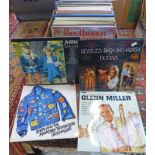 SELECTION OF LP RECORDS TO INCLUDE ABBA, BEATLES, BACH, BACHARACH,