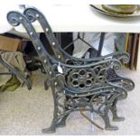 CAST IRON BENCH ENDS