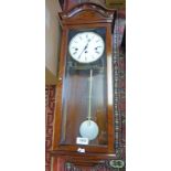 COMITTI LONDON MAHOGANY CASED WALL CLOCK