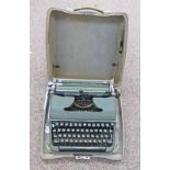 OLYMPIAN PORTABLE TYPEWRITER