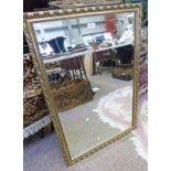 GILT FRAMED WALL MIRROR 85 X 54 CM