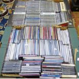 2 BOXES OF VARIOUS CD'S