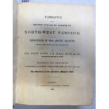 NARRATIVE OF A SECOND VOYAGE IN SEARCH OF A NORTH-WEST PASSAGE IN THE ARCTIC REGIONS 1829-1833 BY