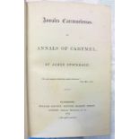 ANNALES CAERMOELENSES OR ANNALS OF CARTMEL BY JAMES STOCKDALE - 1872