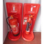 CO2 AND FOAM EXTINGUISHERS