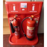 CO2 AND FOAM FIRE EXTINGUISHERS