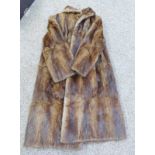 KNEE LENGTH FUR COAT