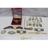 OMEGA AUTOMATIC WRISTWATCH WITH BOX & PAPERS & VARIOUS OTHER WRISTWATCHES INCLUDING TISSOT,