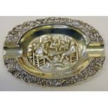 DUTCH SILVER ASHTRAY