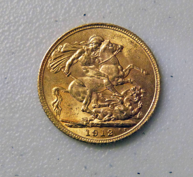 1912 GOLD SOVEREIGN