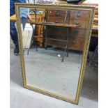 GILT FRAMED MIRROR 57 X 84CM