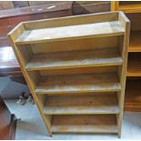 PINE BOOKCASE