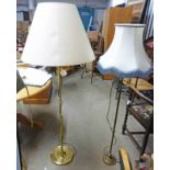 2 BRASS LAMPS