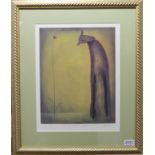 After Mackenzie Thorpe (b.1956) ''Is it a dog or a flower'' Signed, inscribed and numbered 479/