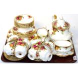 A Royal Albert Old Country Roses part tea service