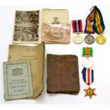 A First/Second World War Group of Robson Family Medals, comprising a British War Medal and Victory