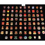 A Collection of Seventy Eight Distinctive Insignia Badges of the US Army Artillery Units, in